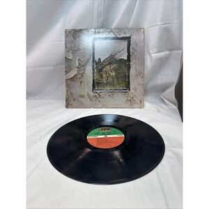 VTG 1971 LED ZEPPELIN IV 4 ZOSO VINYL RECORD LP Atlantic SD 19129 STEREO